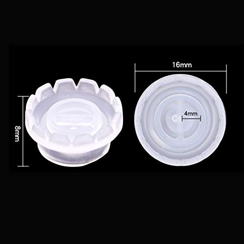 Luckycivia 300 Pcs Lashes Fan Glue Cups, Quick Cup for Sharpening or Closing Volume Fans Eyelash Extensions, Glue Holder and Lash Organizer Tool