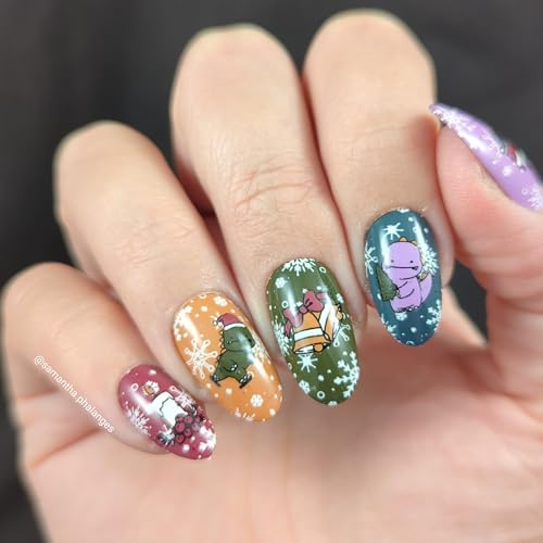 Maniology Frosty Friends Holiday Nail Stamping Starter Kit | Holiday Nails