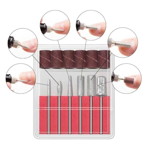 SIGNI Professional Nail Drill Bit Set - Pack of 2 Sets | Premium 3/32''(2.35mm) Nail Bits for Acrylic & Gel Nails | High-Quality Nail Art Tools for Salon Use - Standard Size, 2 Boxes