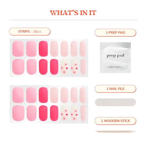 Heyhae Semi Cured Gel Nail Strips Assorted Bundle (3 Pack) - Date Night - color: Date Night