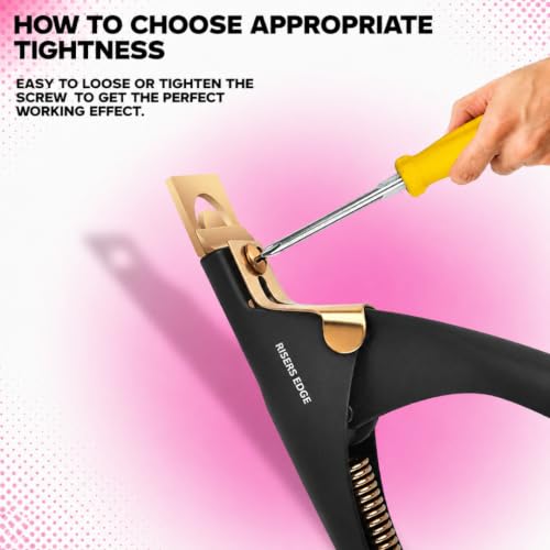 Acrylic Nail Tip Cutter, Professional Stainless Steel Nail Clipper for Acrylic, Gel & False Nails, Adjustable Precision Blade Trimmer for Nail Extensions, Salon & Home Use