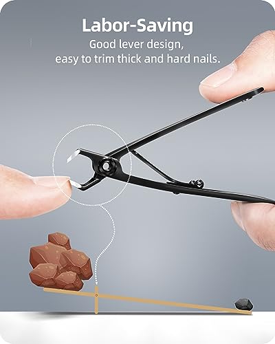 EBEWANLI Straight Nail Clipper, Large Toenail Clippers for Thick Toenails - style: 1 Piece