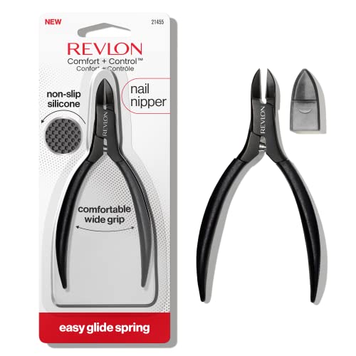 Revlon Comfort + Control Nail Nipper, 1 Count