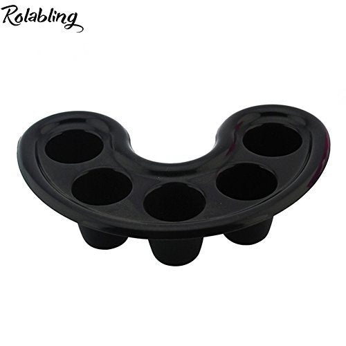 3Pcs Nail Soaking Bowl 5-finger Nail Art Tips Hand Soak Bowl Tray - style: set-1
