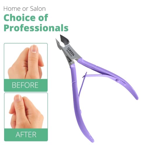 1piece Cuticle Trimmer Nipper 9 Color (Purple) - color: Purple