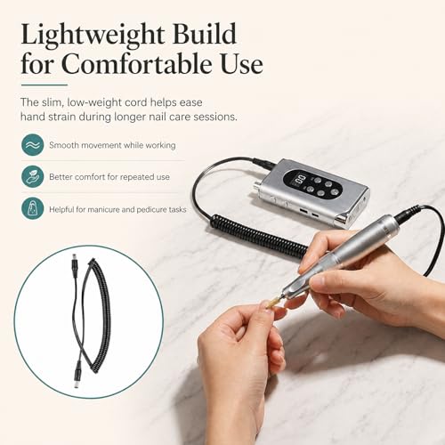 Nail Drill Cord Replacement,Manicure Machine Power Wire