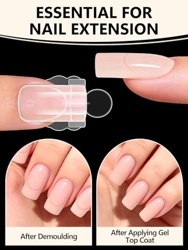 EBANKU Original Sandwich Nails Dual Forms - color: Short Square