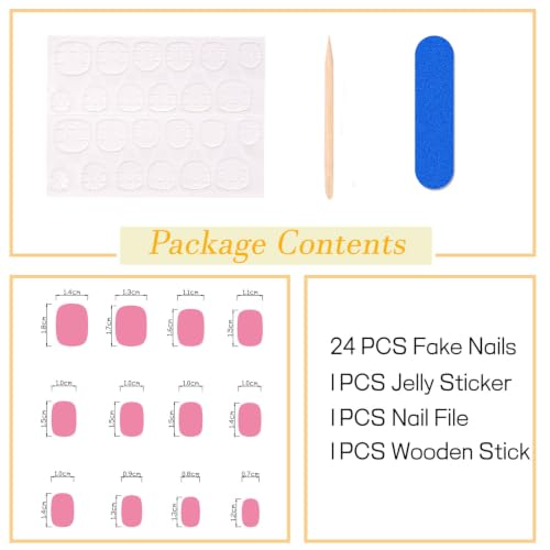 Fall Press on Nails Short Square Fake Nails 3D Bow Cat Eye Checkered Design - color: 25