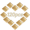 Jakuhaga K Gold Leaf Sheets, 120 Sheets for Resin Art and Crafts - color: K Gold