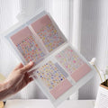 Nail Sticker Book Binder Nail Art Book for Nail Decals Storage - size: medium