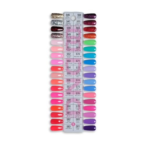 SAMPLE SWATCHES COLOR CHART DND #5