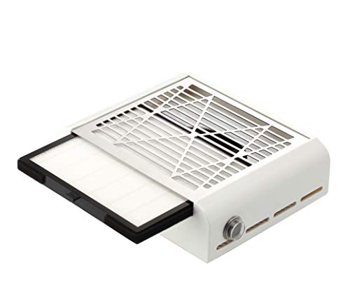 Miss Sweet Electric Nail dust Collector for Manicure (Sweet White) - color: Sweet White