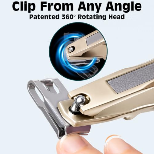 Heavy Duty Toenail Clippers for Thick Ingrown Nails Fingernail Set - color: 8pack - Silver