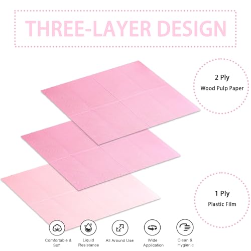 13" X 18" Disposable Nail Mats for Table Acrylic Nail Practice Sheet Clean Pads (13" X 18", 50, Count)