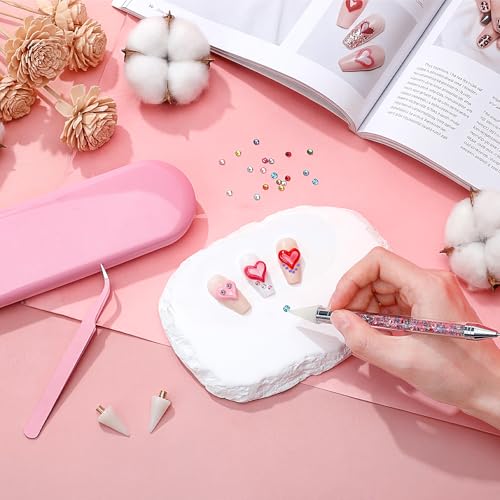 Tatuo Rhinestone Picker Tool Bedazzling Pen Dual Head, Colorful - color: Colorful