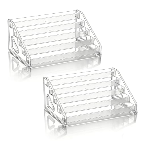 5-Tier Display Stand Rack, 2 Pack Nail Polish Organizer - style: 5 Tiers