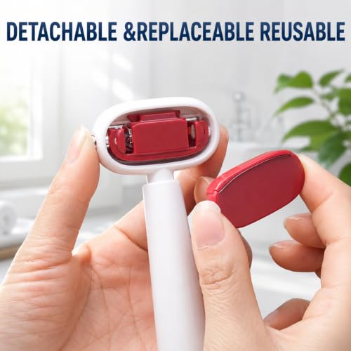 2PC Dual-Sided Foot Callus Remover with 4Blade,Stainless Steel Foot Scraper