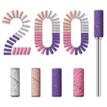 Modelones Nail Drill Bit 200 Pcs Mini Small Nail Sanding Bands - size: 4 size