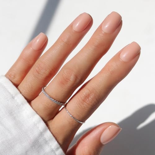 Glamnetic Press On Nails - Short Squoval, Glossy Fake Nails 30 Pc Full Kit - color: 1 - FOR THE “IT” GIRLS