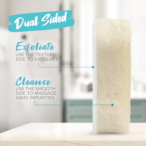 Spongables Pedi Scrub Foot Exfoliating 20+ Wash Sponge, Coconut Colada, 1 Count - color: Coconut Colada, size: 1 Count (Pack of 1)