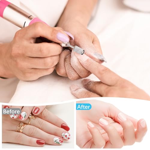 Sanding Bands for Nail Drill 240 Grit Extreme Fine 200Pcs Zebra Professional Nail Sanding Bands and 2Pcs Nail Drill Bits for Manicures and Pedicure - color: zebra, size: 240 grit
