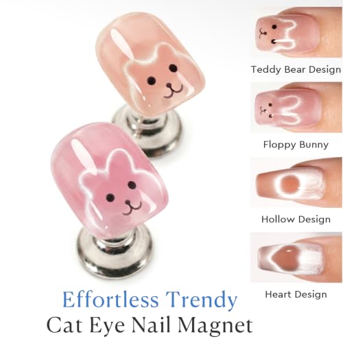 AZUREBEAUTY Cat Eye Magnet, Dual‑Head 3‑in‑1 Magnet Pen Magnet for Nails - size: 11Pcs