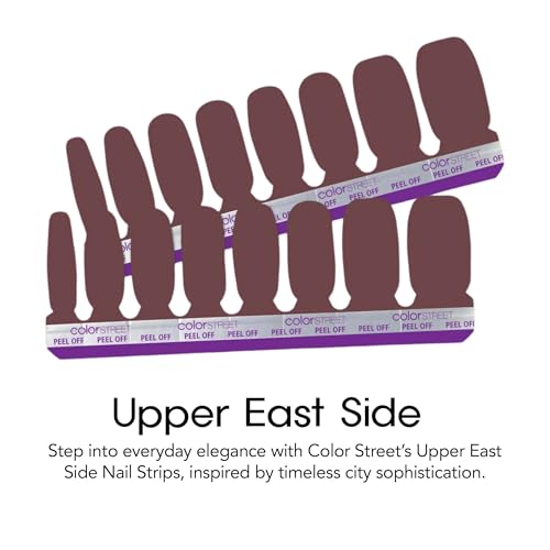 Color Street - Upper East Side - 16 Double-Ended Nail Polish Strips - color: Upper East Side