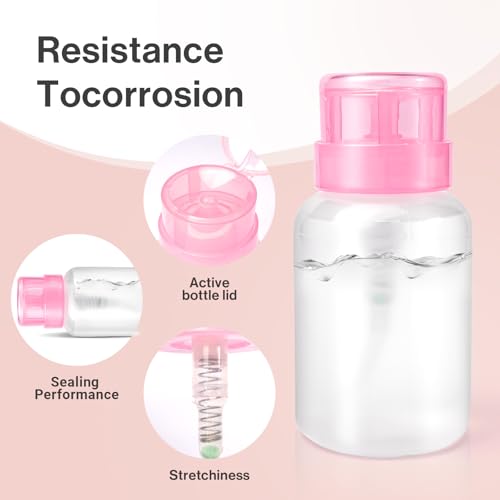 MelodySusie 1050PCS Lint Free Nail Wipes with Acetone Pump Bottle - size: 1051pcs
