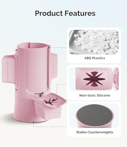 MelodySusie Nail Polish Bottle Holder and Nail Art Tools Organizer Pink - color: Pink