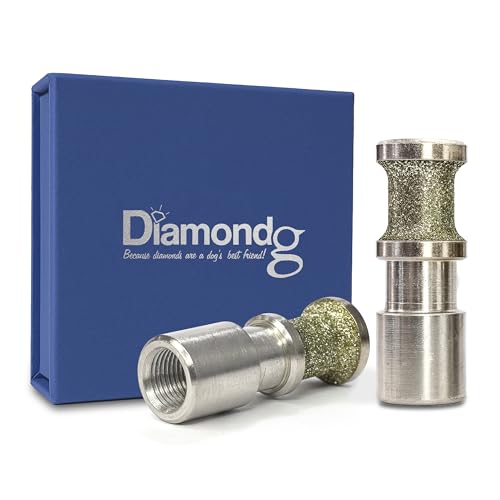 Diamondg Dog Nail Grinder Bits - Diamond-Coated, 80 Grit Body, 1Pack, Small - size: 004 - Enhanced Little Lola (1 Pack - Small)