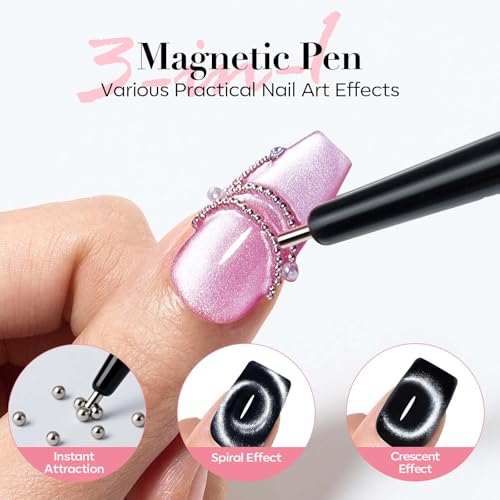 AzureBeauty Cat Eye Magnet Nail Art 14Pcs Tools - size: 14Pcs