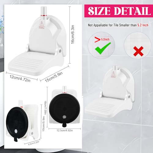 Foot Rest for Shower to Shave Legs,Foldable Shaving Step for Inside Shower