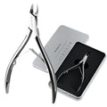 Makartt 5mm Black Titanium Cuticle Nipper, 1/2 Jaw Precision - size: Top Notch Professional Titanium Black