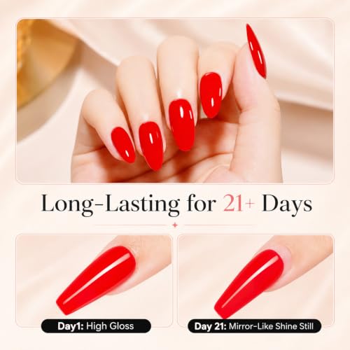 Beetles Gel Polish No Wipe Glossy Gel Top Coat Long Lasting 1Pcs 15ml - color: A-Clear-1