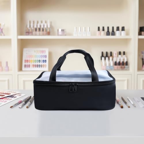Nail Polish Organizer Case Holds 40 Bottles(15ml-0.5 fl.oz) - color: Black-40 Bottles, size: Single Layer