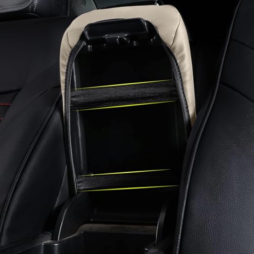 AOMSAZTO Center Console Cover for 2019-2026 Nissan Altima Beige - color: Beige, size: 2019-2024