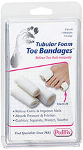 Pedifix Tubular-Foam Toe Bandages, 3-Count (Pack of 2)