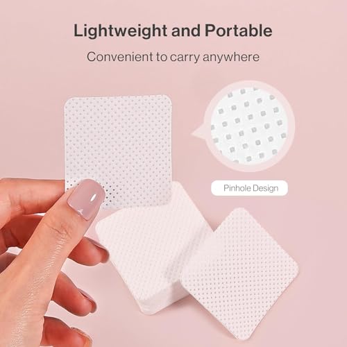 MelodySusie 600PCS Lint Free White Nail Wipes - size: B-600pcs