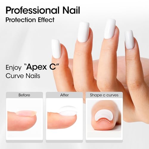 Gellen White Nail Builder Gel for Extensions, Sculpting & Overlays Apex,30g - color: White