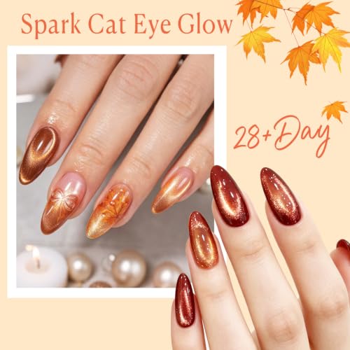 AZUREBEAUTY Cat Eye Magnet, Dual‑Head 3‑in‑1 Magnet Pen Magnet for Nails - size: 11Pcs