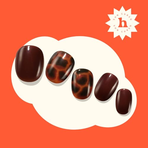 Heyhae Semi Cured Gel Nail Strips - Hey, Shell Yeah - color: Hey, Shell Yeah