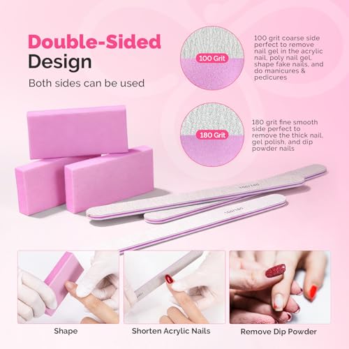 MelodySusie Nail Care Kit Nail Prep Set Cuticle Remover - size: 13Pcs Lavender