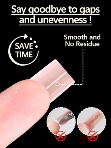 EBANKU Original Sandwich Nails Dual Forms - color: Short Square