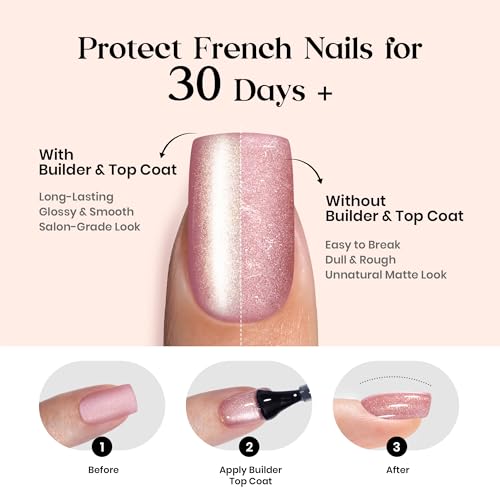 Beetles Cat Eye Nails Kit - 7 Colors Medium Almond Press On Nails, 224 Pcs - color: D - Midnight CatEye - M