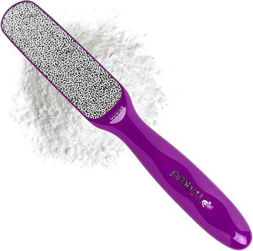 Probelle Double Sided Nickel Foot File Callus Remover, Purple - color: Purple