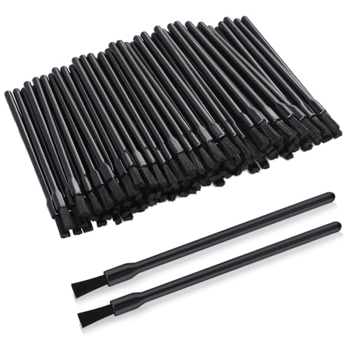 100 Pcs Lip Brushes Disposable Nail Polish Brushes Disposable Lip Brushes Lip Wand Disposable Applicators Lipstick Lip Gloss Wands Nail Polish Brush Multifunctional Makeup Brushes for Women