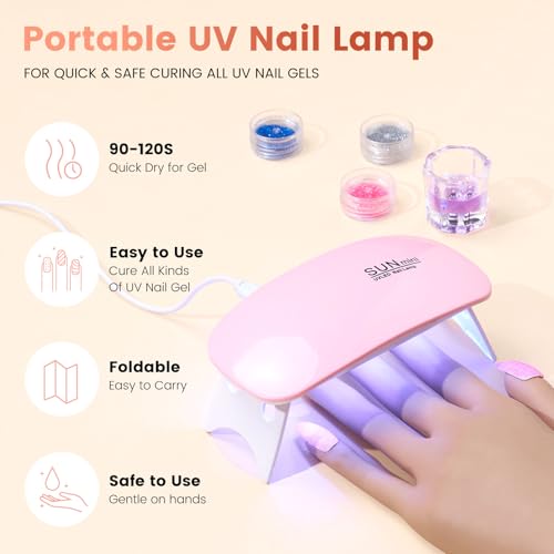 Practice Nail Hand with Acrylic Nail Kit for Beginners Practice Extensions - color: White- Silicone Nail Hand Kit