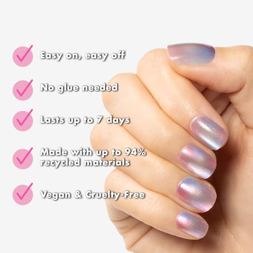 Olive & June Effects Super Stick Press-On Nails, Fairy Velvet - color: Fairy Velvet (Pack of 1)