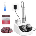 COSLUS E50 Professional Electric Nail Drill, Upgraded Steady Power, White - color: White