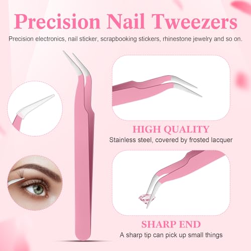 Tatuo Rhinestone Picker Tool Bedazzling Pen Dual Head, Colorful - color: Colorful